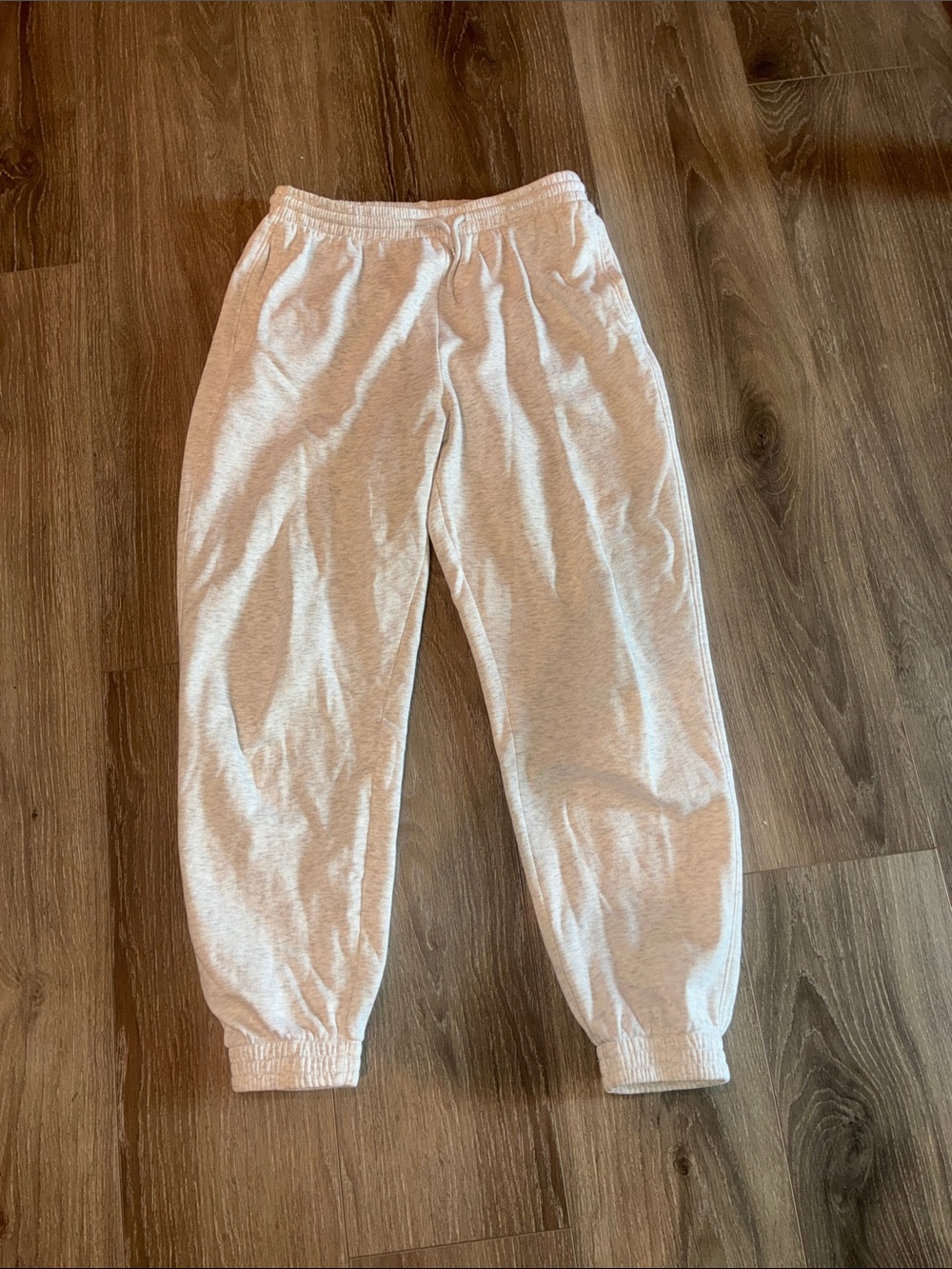 H&M Divided Light Gray Sweatpants - Cozy Elastic Waist Joggers size S